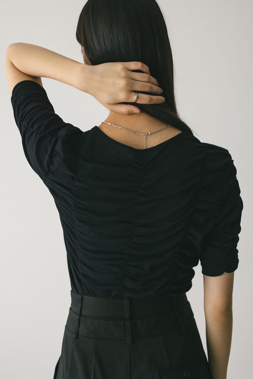 STYLEMIXER「ランダムシャーリングトップ」|Tシャツ・カットソー|