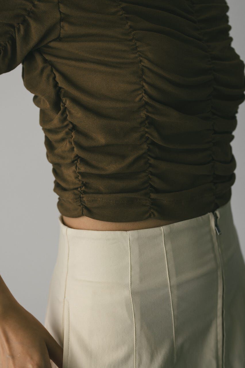 STYLEMIXER「ランダムシャーリングトップ」|Tシャツ・カットソー|