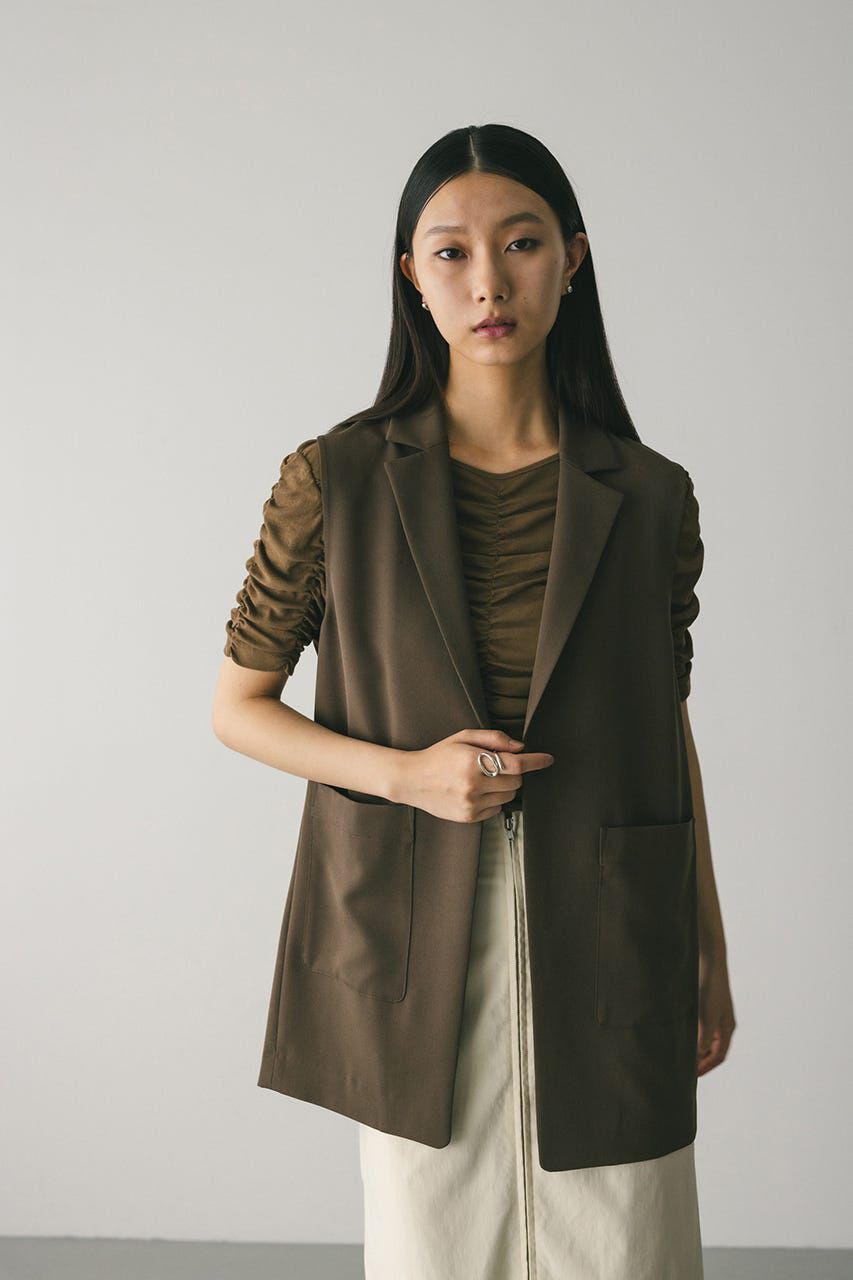 STYLEMIXER「ランダムシャーリングトップ」|Tシャツ・カットソー|