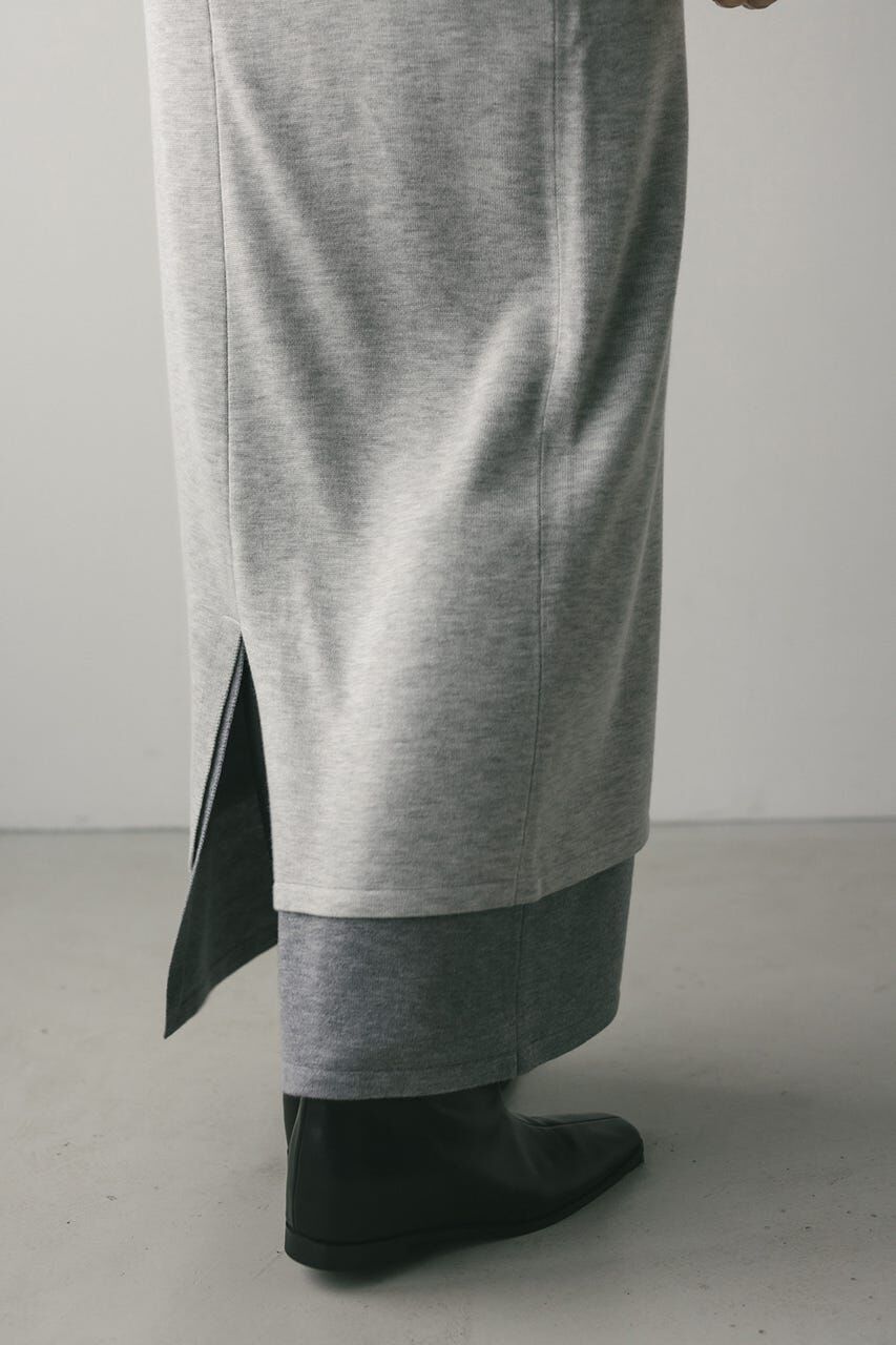 STYLEMIXER「レイヤードニットスカート」|スカート|