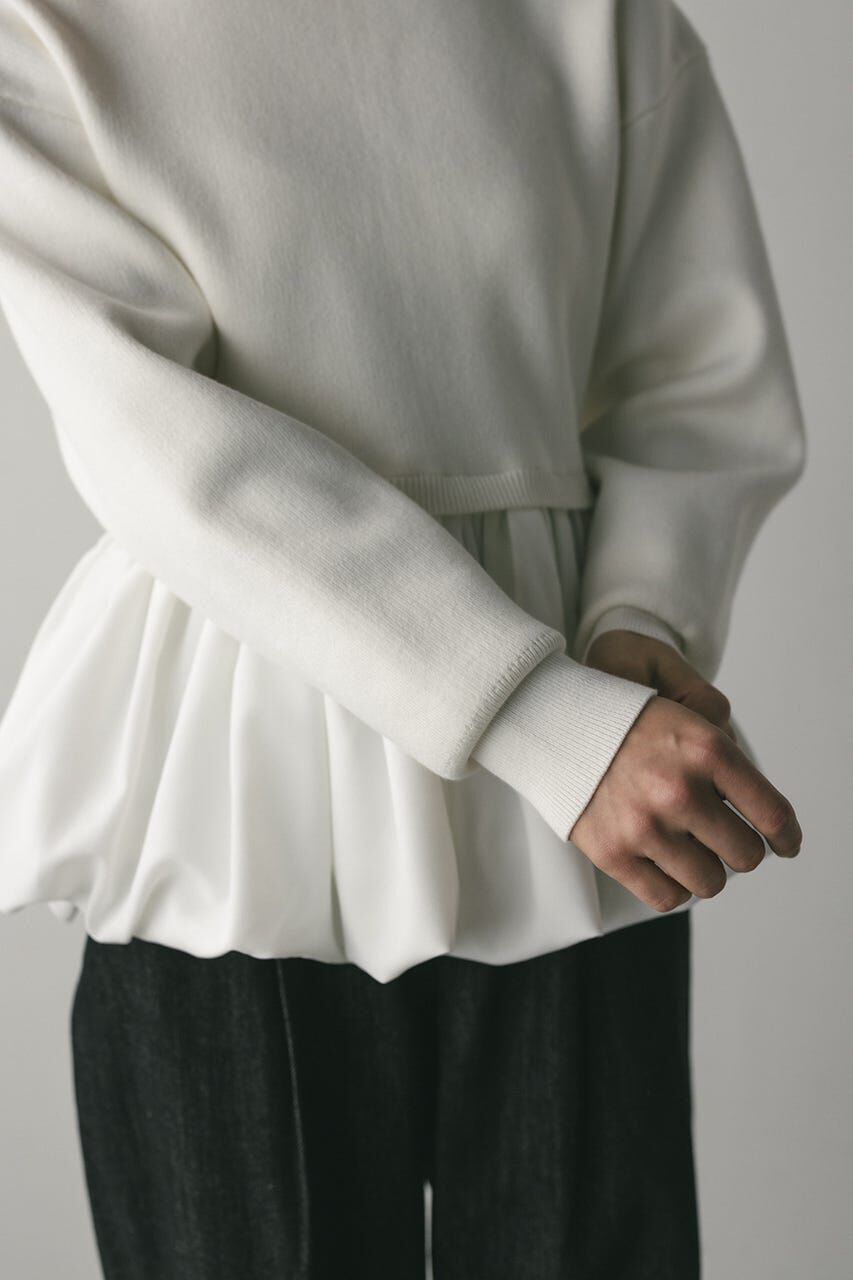 STYLEMIXER「ヘムバルーンニトトップ」|ニット・セーター|