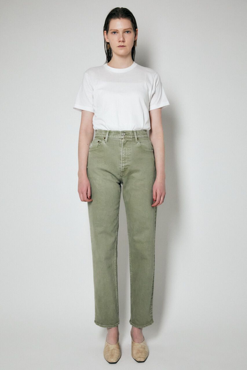 MOUSSY「PLAIN JEANS COLOR STRAIGHT」|デニム|L/KHA1
