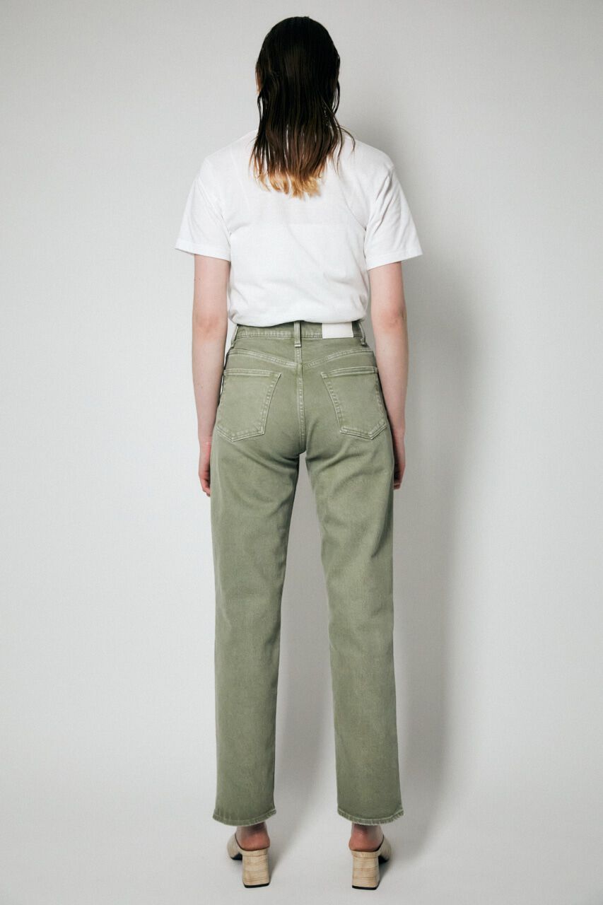 MOUSSY「PLAIN JEANS COLOR STRAIGHT」|デニム|