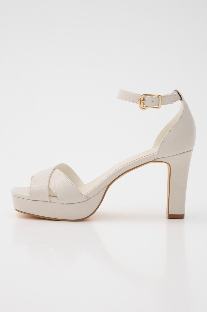 rienda「フロントクロスサンダル」|サンダル|L/BEG1