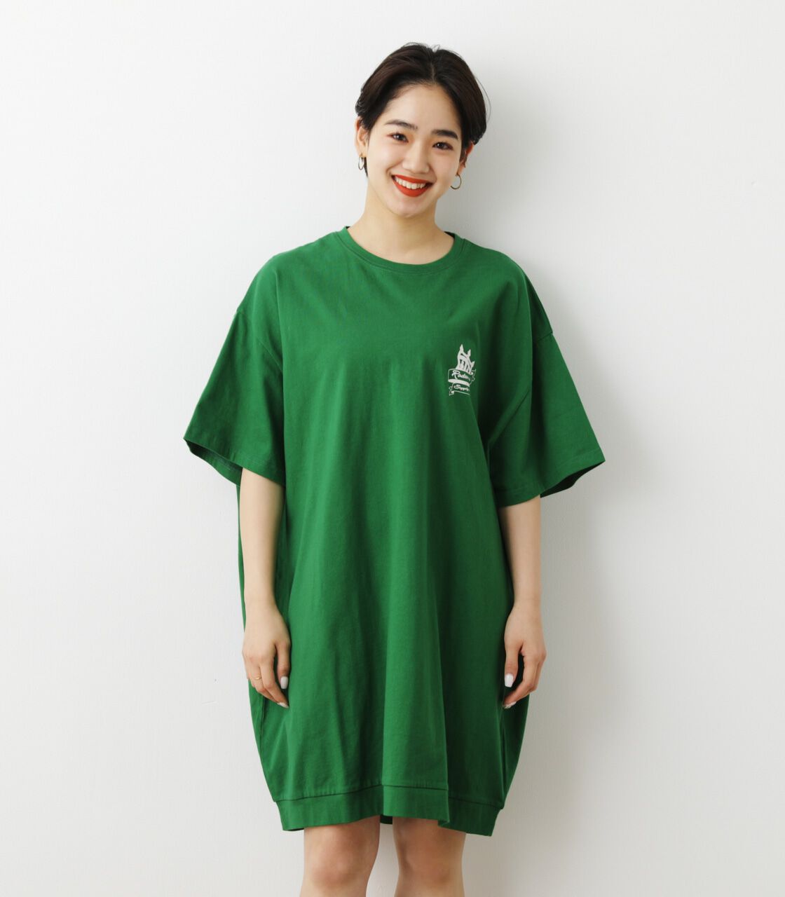 RODEO CROWNS「リボンロゴTシャツワンピース」|ワンピース|