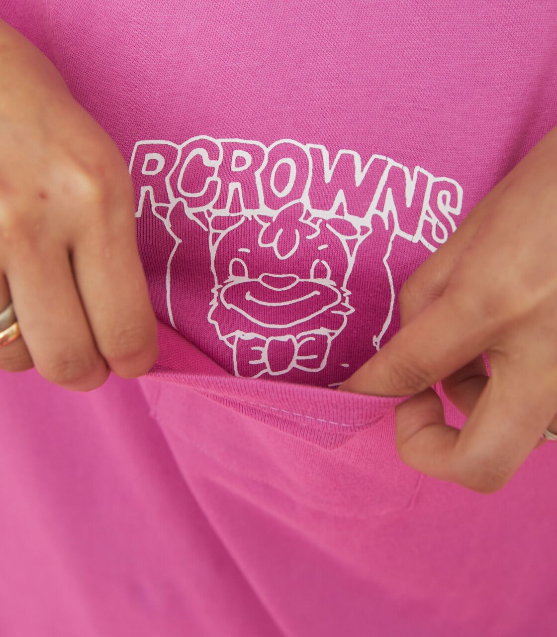 RODEO CROWNS「0528 R LOGO ワンピース」|ワンピース|