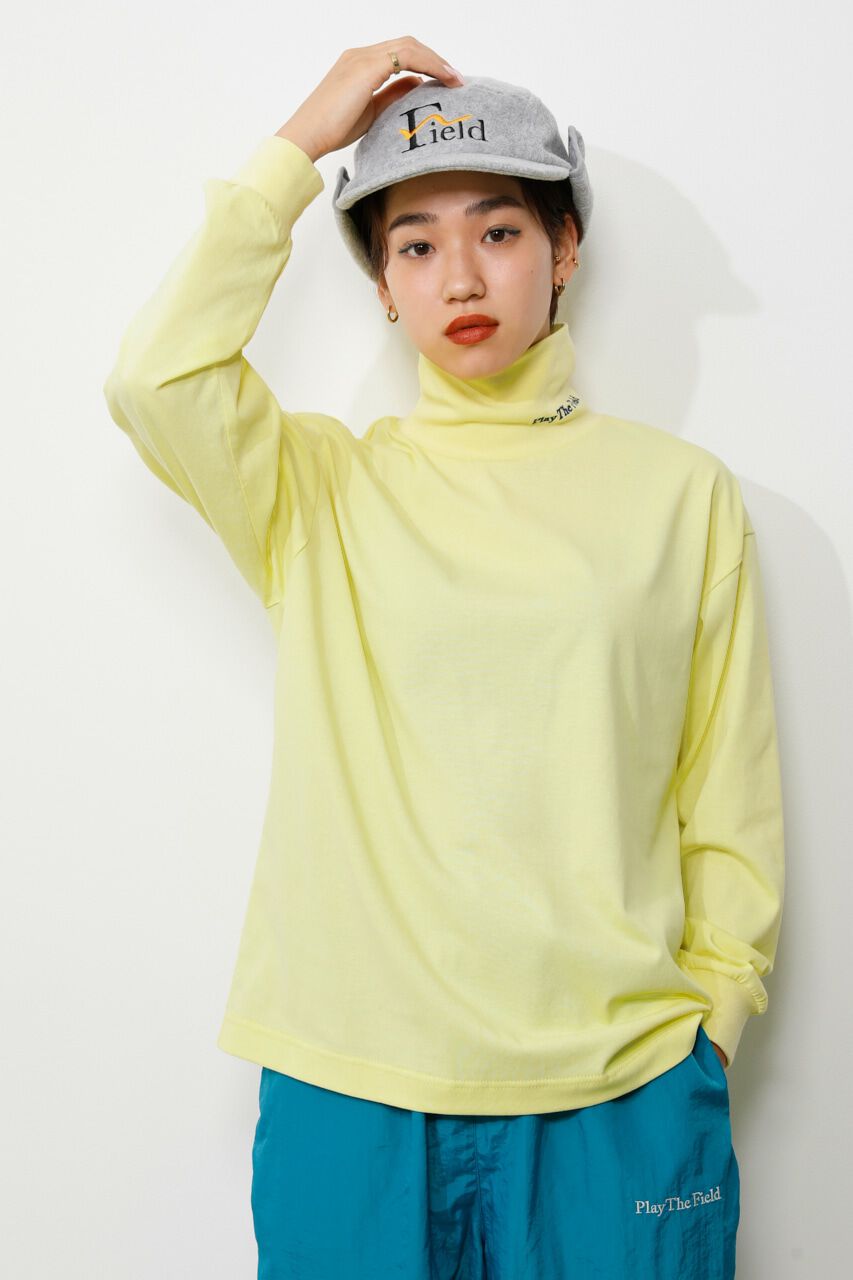RODEO CROWNS「（WEB・一部店舗限定）Field mocneck L/T」|Tシャツ・カットソー|L/YEL1