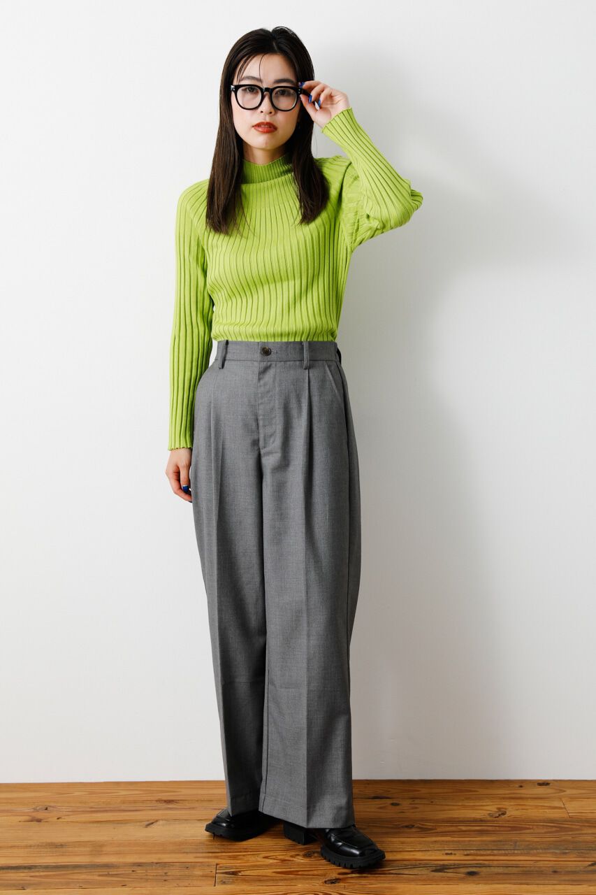 RODEO CROWNS「タックワイドスラックス」|その他|GRY