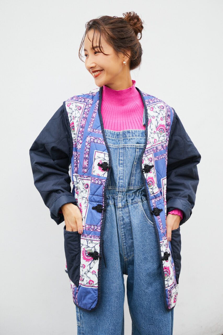 RODEO CROWNS「パッチワークライクキルティングアウター_N」|その他|