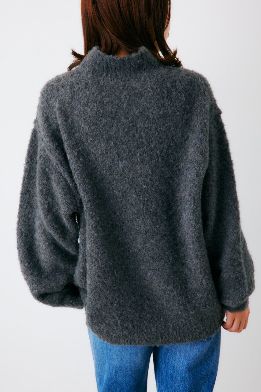 RODEO CROWNS「ミックスブークレルーズタートルニット」|ニット・セーター|