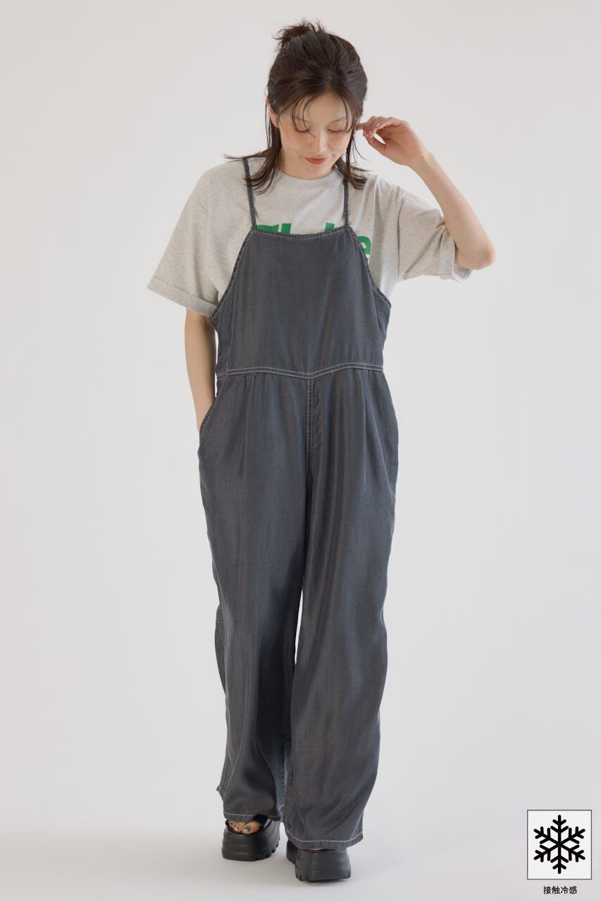 RODEO CROWNS「クールデニムリボンサロペット」|その他|