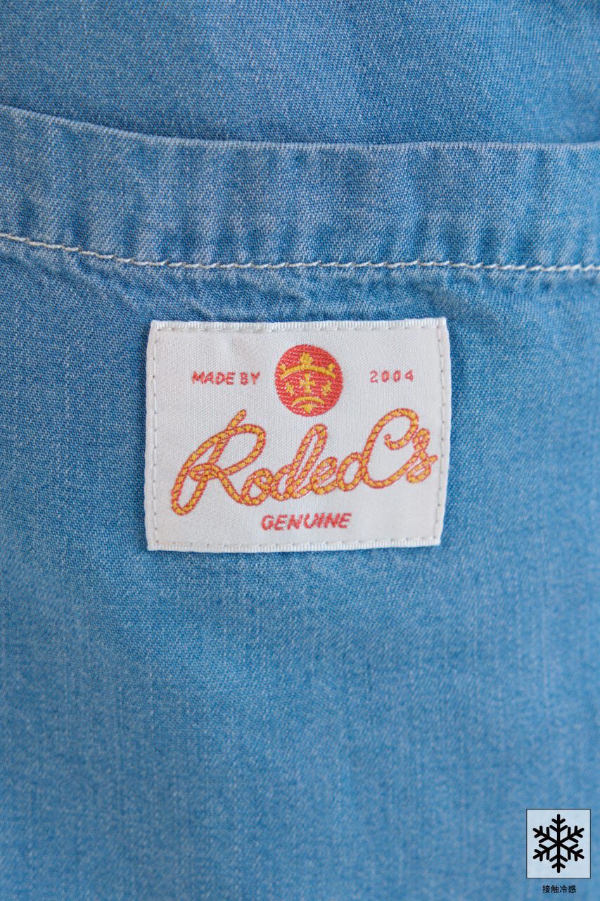 RODEO CROWNS「クールデニムリボンサロペット」|その他|