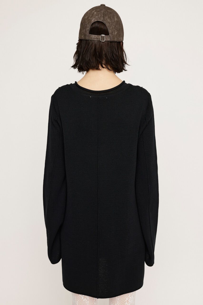 SLY「V／N LACE UP KNIT ワンピース」|ワンピース|