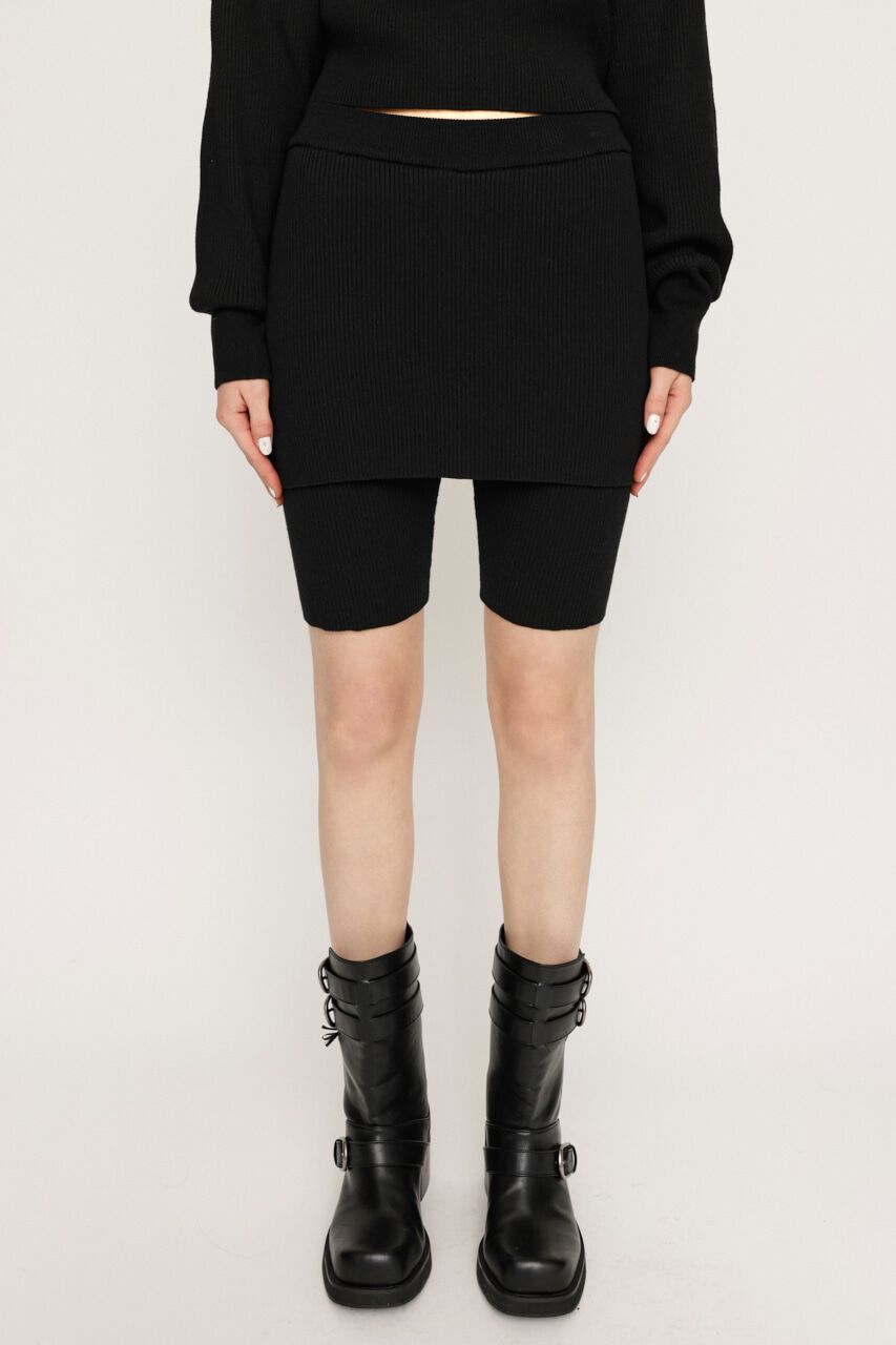 SLY「LAYERED KNIT ショートパンツ」|その他|