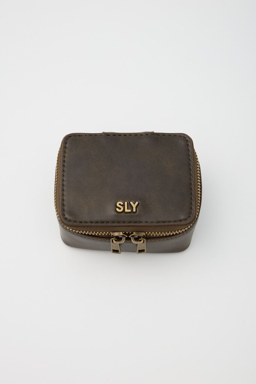 SLY「SQUARE MINI ポーチ」|ポーチ|BRN