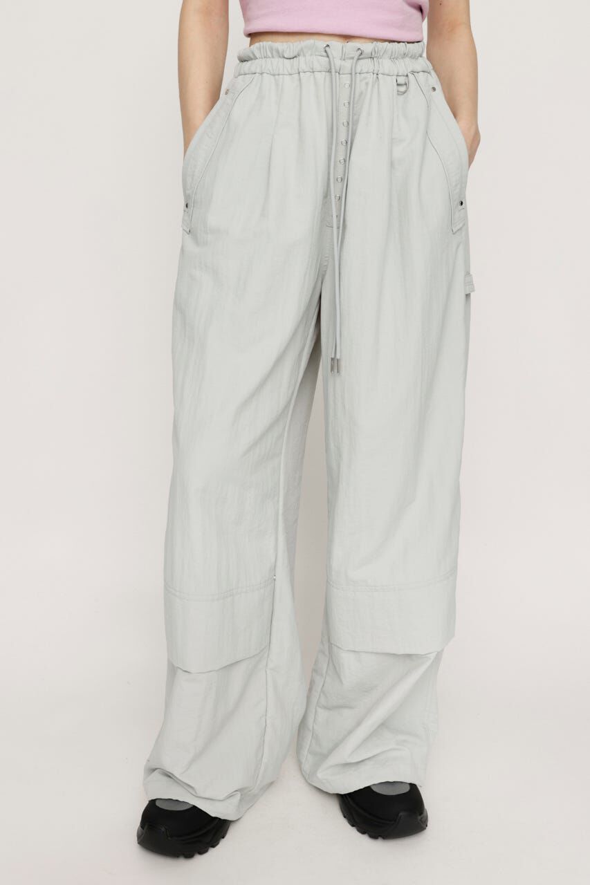 SLY「FRONT BUTTON STRAIGHT パンツ」|その他|L/GRY1