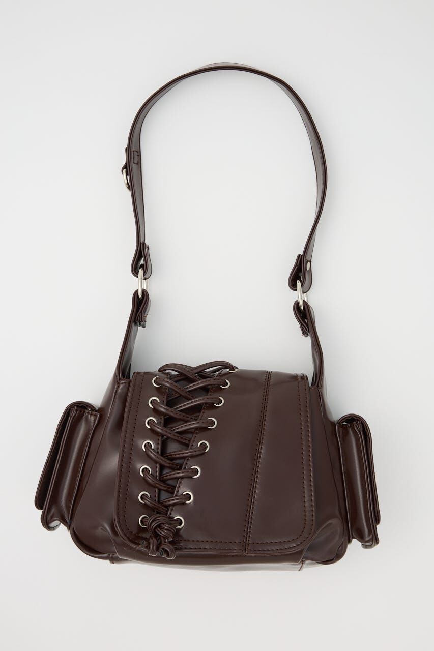 SLY「LACE UP SHOULDER バッグ」|その他|BRN