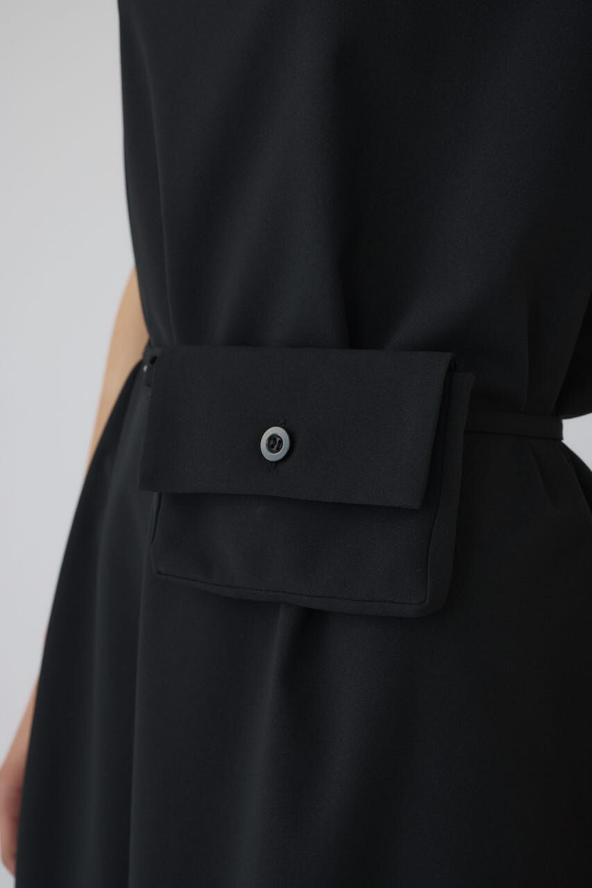 RIM.ARK 「Pochette belt set boat neck OP」|ワンピース|