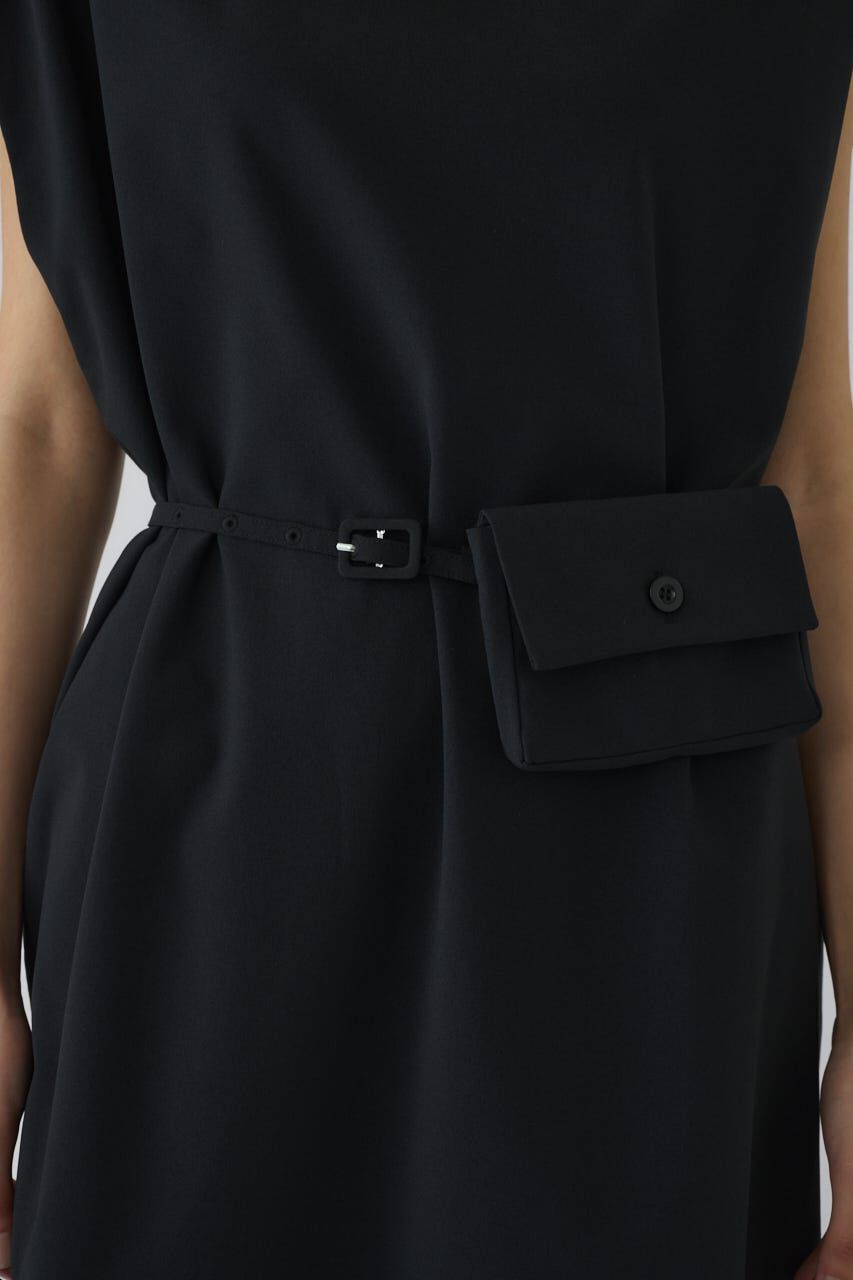 RIM.ARK 「Pochette belt set boat neck OP」|ワンピース|