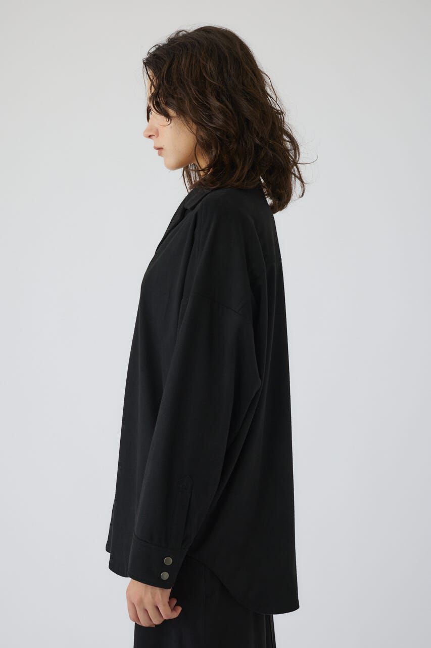 RIM.ARK 「Open collar F/Suede shirt JK」|シャツ・ブラウス|