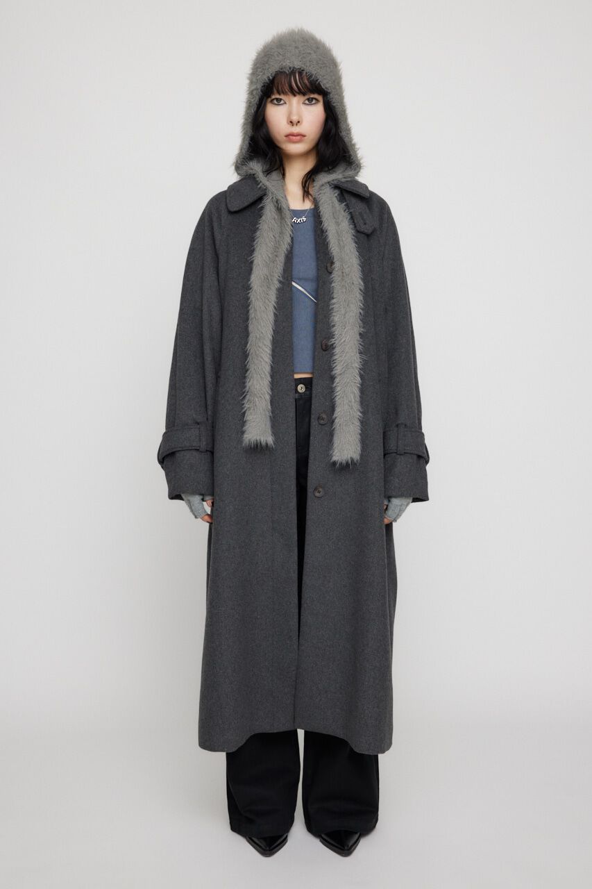 LAGUA GEM「SIMPLY OVER ロングコート」|その他|GRY
