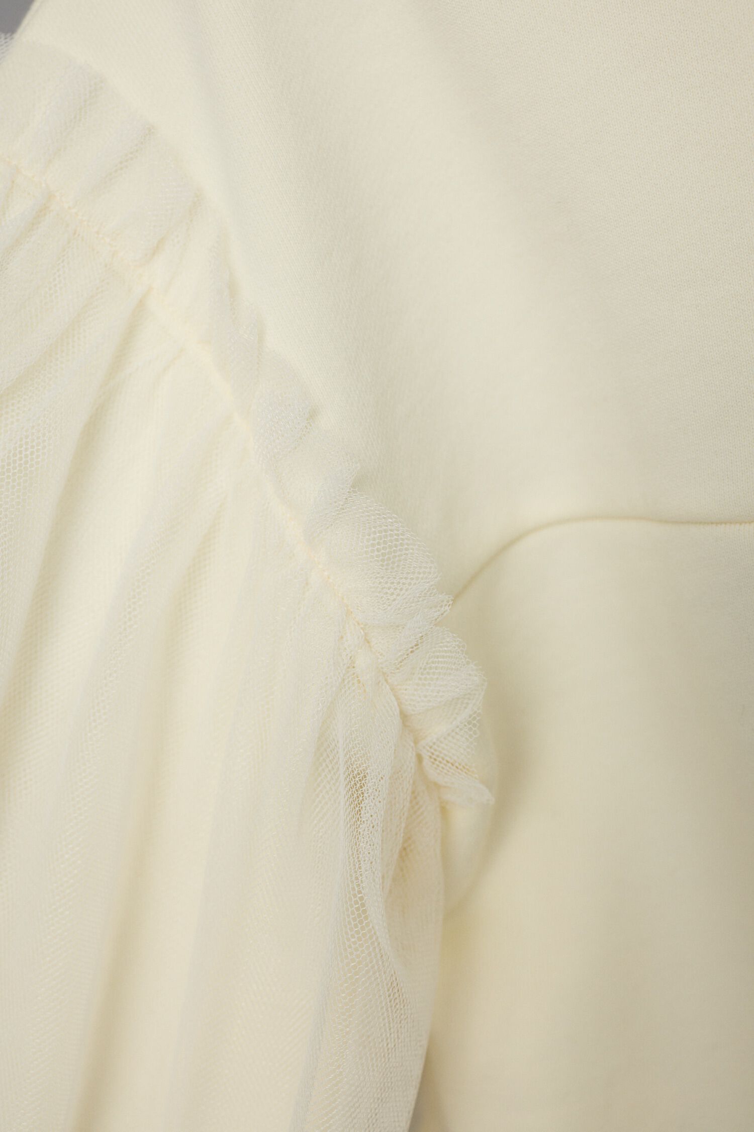 HeRIN.CYE「Tulle layer tops」|Tシャツ・カットソー|