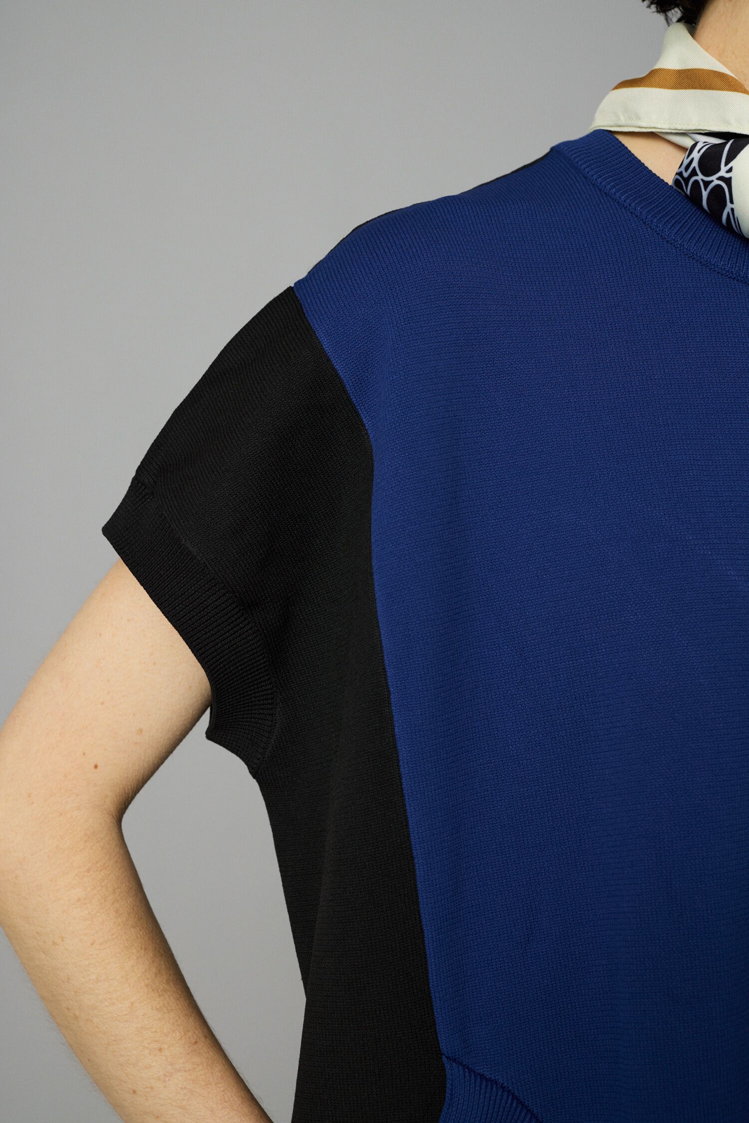 HeRIN.CYE「Attachmment knit one piece」|ワンピース|