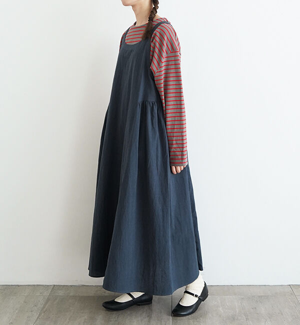 オローネ「サブリナボーダーロングスリーブ」|Tシャツ・カットソー|