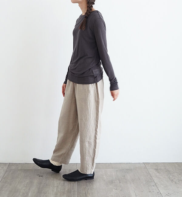 オローネ「マイアンダーカットソー」|Tシャツ・カットソー|