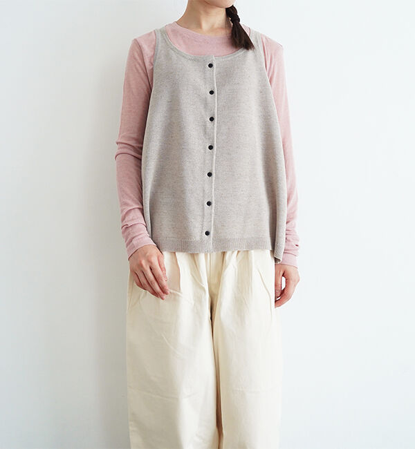 オローネ「マイアンダーカットソー」|Tシャツ・カットソー|