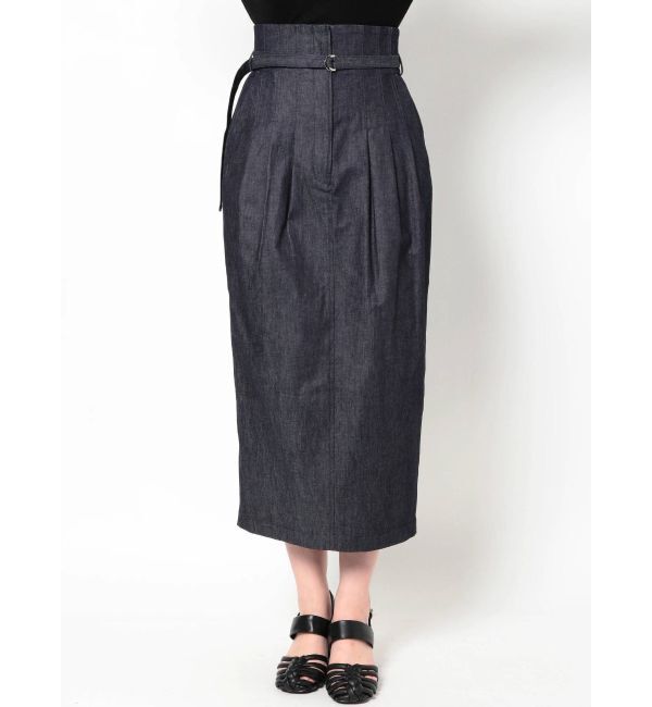 ELENDEEK「TUCK COCOON SK」|スカート|