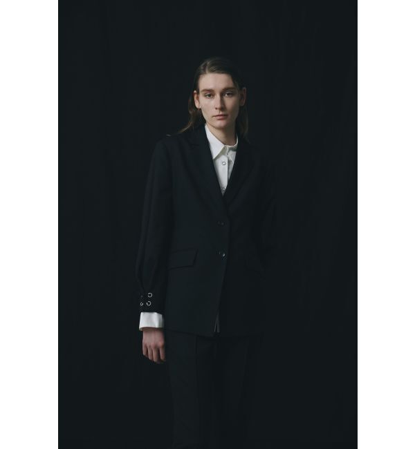 ELENDEEK「LACE UP SLEEVE JK」|テーラードジャケット|