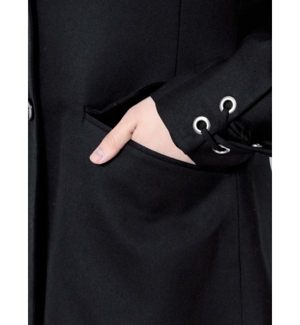 ELENDEEK「LACE UP SLEEVE JK」|テーラードジャケット|