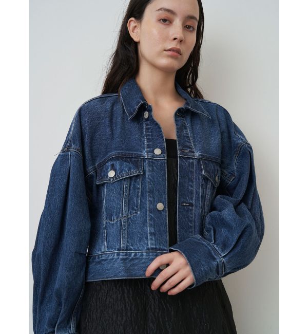 ELENDEEK「BACK FORM DENIM JK」|デニムジャケット|