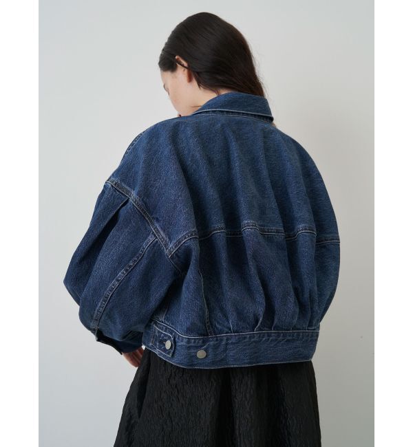 ELENDEEK「BACK FORM DENIM JK」|デニムジャケット|