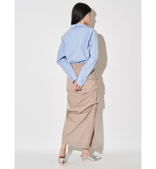 ELENDEEK「ASYME TUCK I-LINE SK」|スカート|