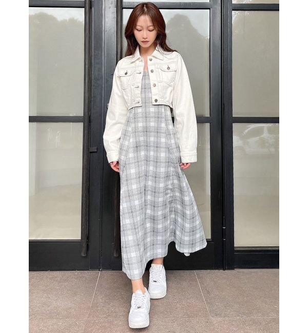 RESEXXY「クロップドジャケット【セットアップ着用可能】」|デニムジャケット|