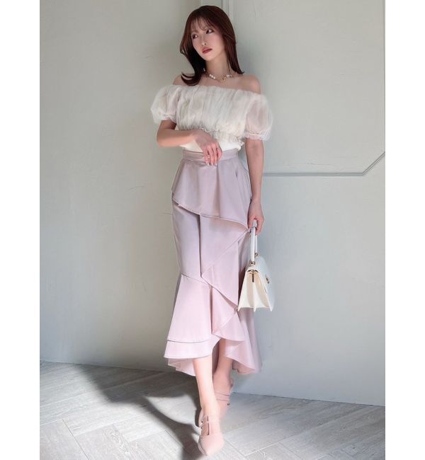 RESEXXY「カスケードマーメイドスカート」|スカート|