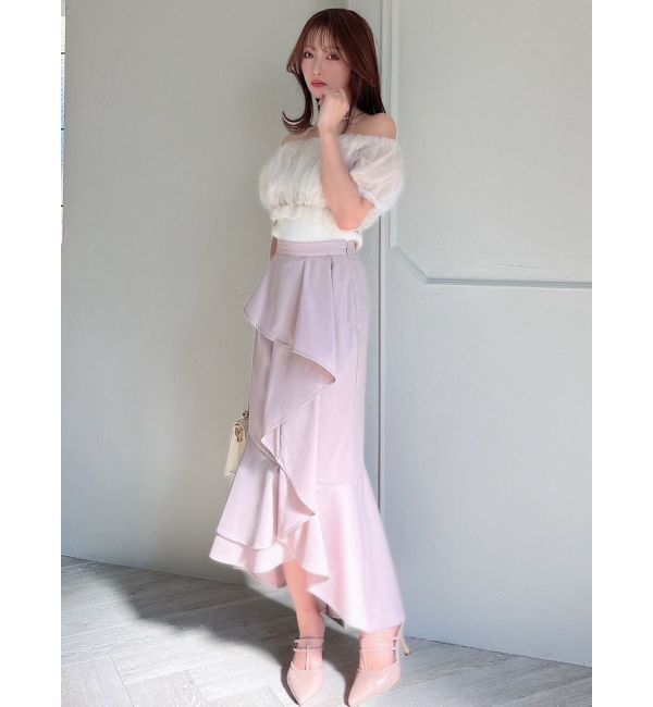 RESEXXY「カスケードマーメイドスカート」|スカート|