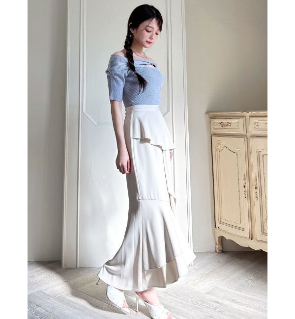 RESEXXY「カスケードマーメイドスカート」|スカート|