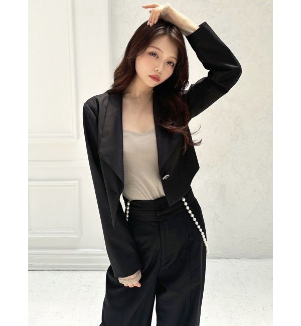 RESEXXY「イレヘムショールカラージャケット」|テーラードジャケット|