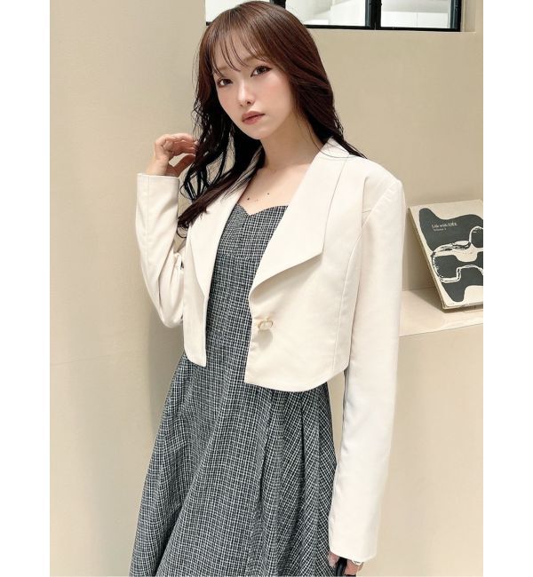 RESEXXY「イレヘムショールカラージャケット」|テーラードジャケット|