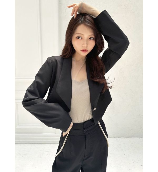 RESEXXY「イレヘムショールカラージャケット」|テーラードジャケット|