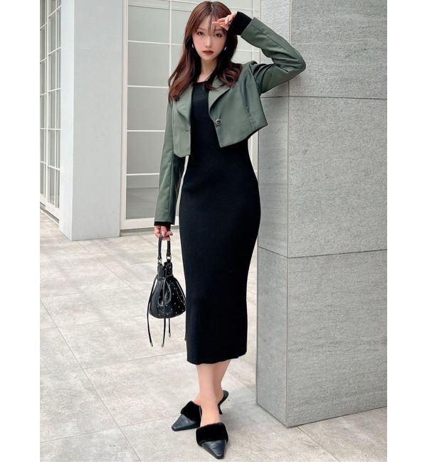 RESEXXY「イレヘムショールカラージャケット」|テーラードジャケット|