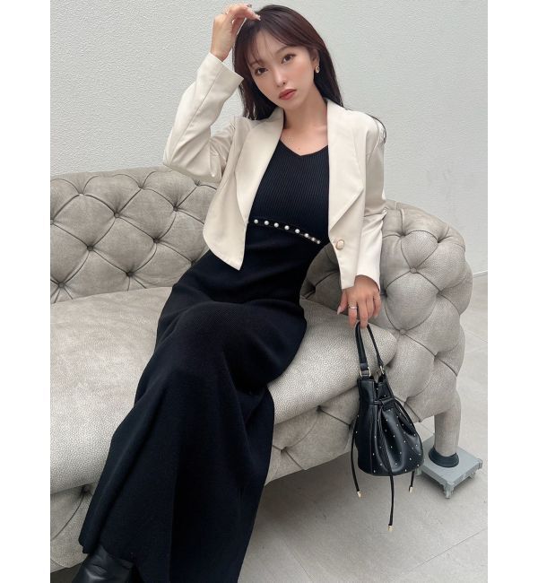 RESEXXY「イレヘムショールカラージャケット」|テーラードジャケット|