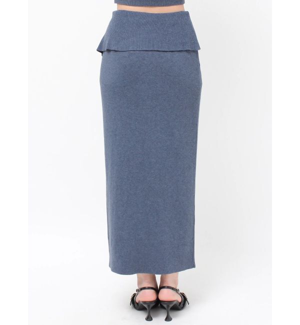 RESEXXY「ウエストデザインタイトニットスカート【セットアップ着用可能】」|スカート|