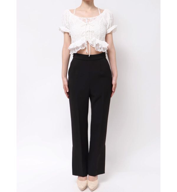 RESEXXY「レースドッキングフリルブラウス」|シャツ・ブラウス|