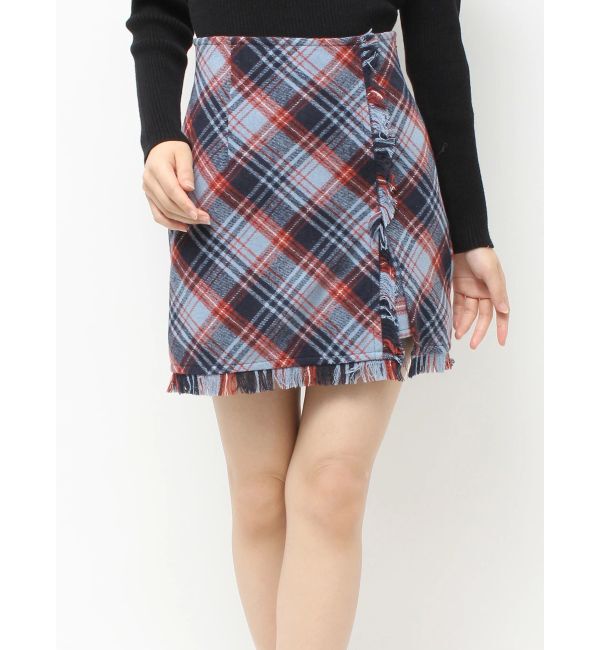 RESEXXY「フリンジラップミニスカート」|スカート|