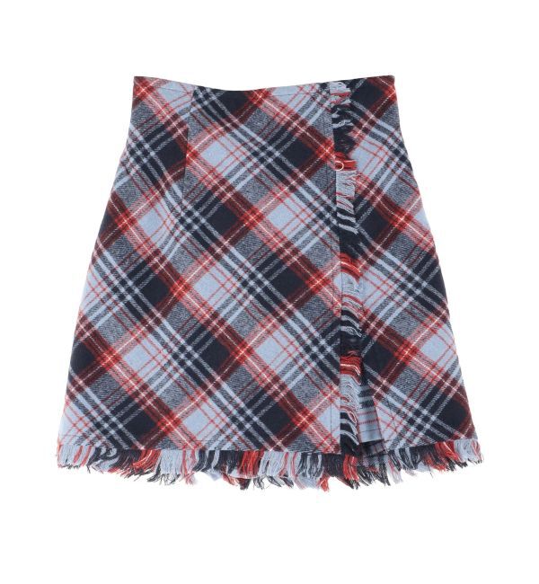 RESEXXY「フリンジラップミニスカート」|スカート|