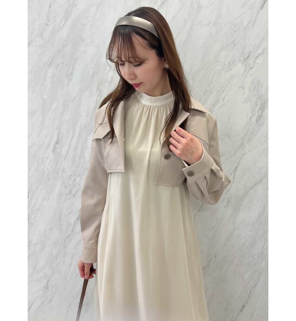 dazzlin「ショートカーブライダースジャケット」|ライダースジャケット|